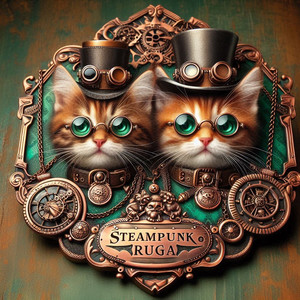 Steampunk style animals