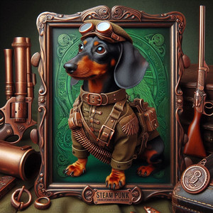 Steampunk style animals