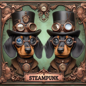 Steampunk style animals