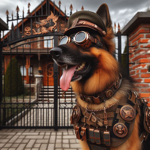 Животные в стиле Steampunk