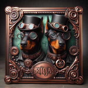 Steampunk style animals