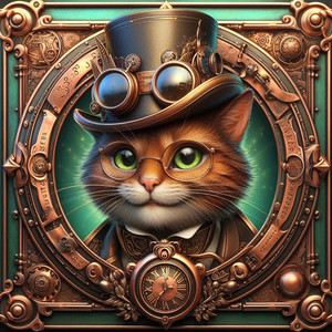 Steampunk style animals