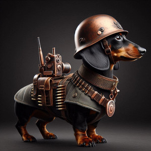 Steampunk style animals