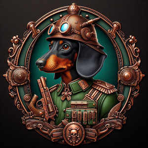 Steampunk style animals