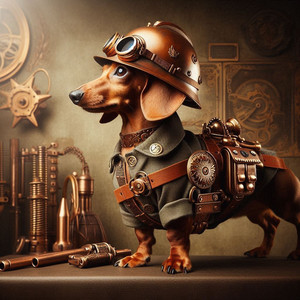 Животные в стиле Steampunk