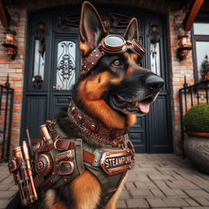 Животные в стиле Steampunk