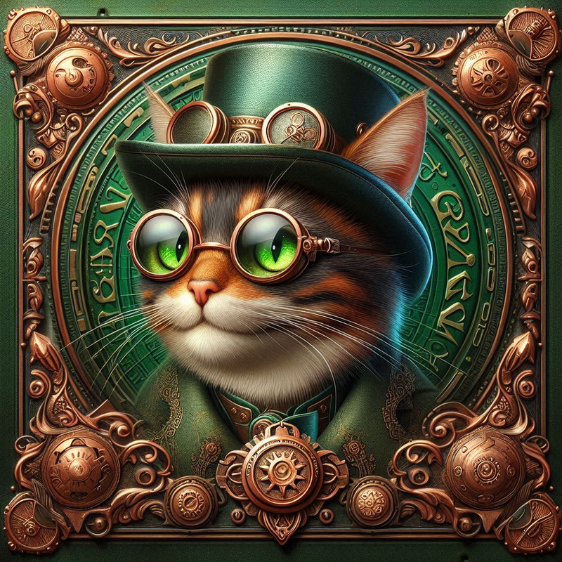 Steampunk style animals