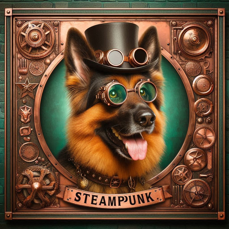 Животные в стиле Steampunk