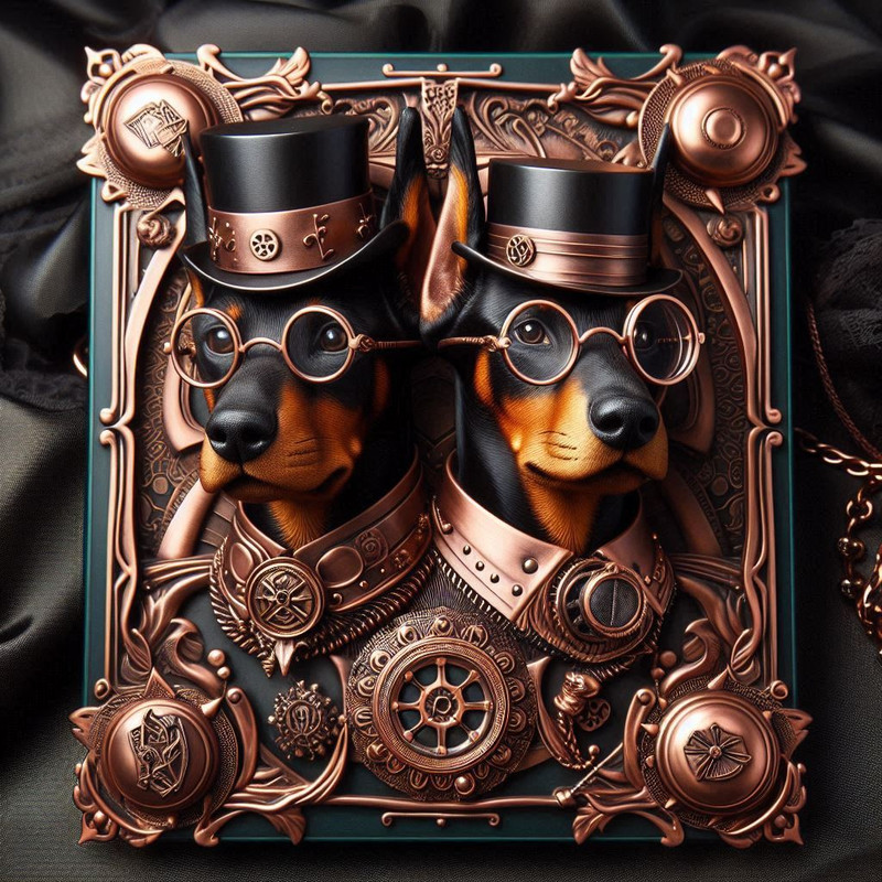 Животные в стиле Steampunk