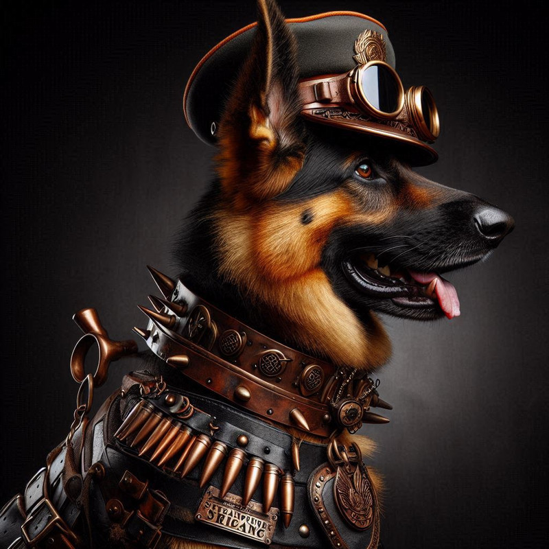 Животные в стиле Steampunk