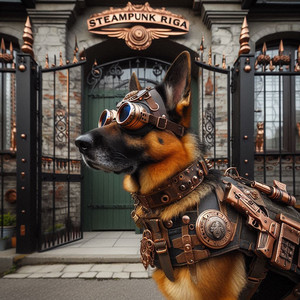 Животные в стиле Steampunk